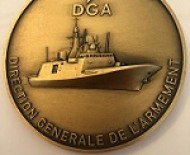 medaille DGA  navire